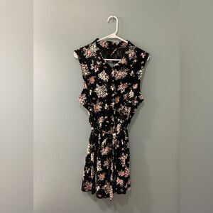 NWOT … Black Lace “Size: XXL - (19)” Floral Romper